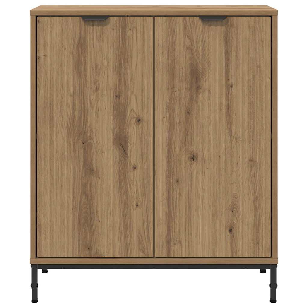 Bufet stejar artizanal 69.5 x 33 x 82 cm Lemn compozit — imaginea 7