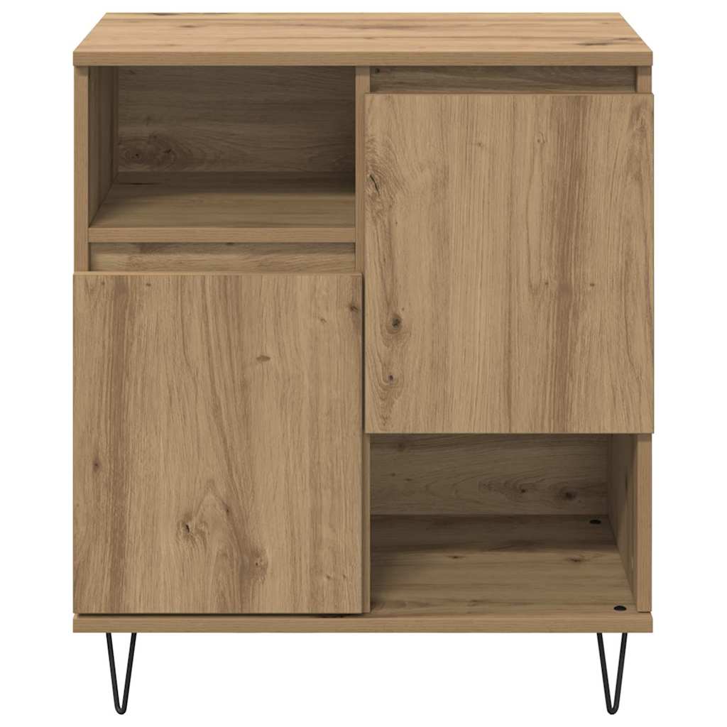 Bufet stejar artizanal 60 x 35 x 70 cm Lemn compozit — imaginea 6