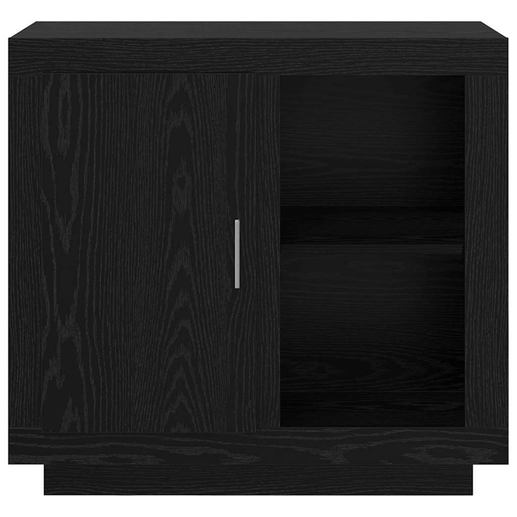 Bufet Stejar negru 40 x 80 x 75 cm Lemn compozit — imaginea 6