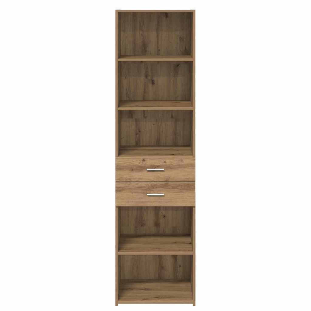 Bufet Stejar Artizanal 50 x 42,5 x 185 cm Lemn compozit — imaginea 7