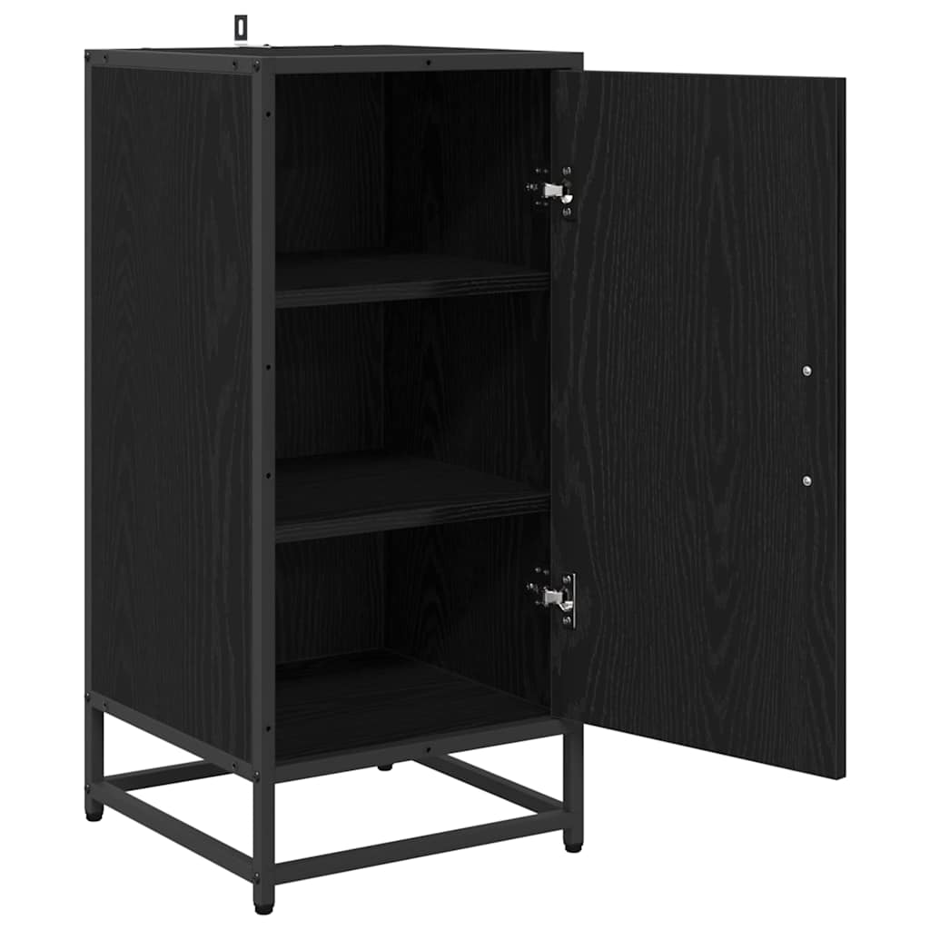Bufet Stejar negru 35 x 35.5 x 76 cm Lemn compozit — imaginea 6