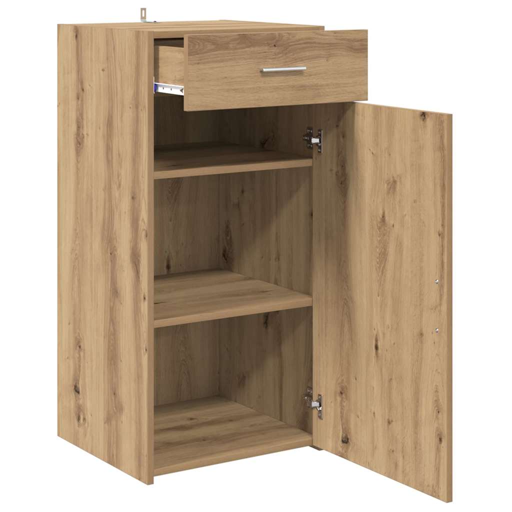 Bufet stejar artizanal 42.5 x 40 x 93 cm Lemn compozit — imaginea 6