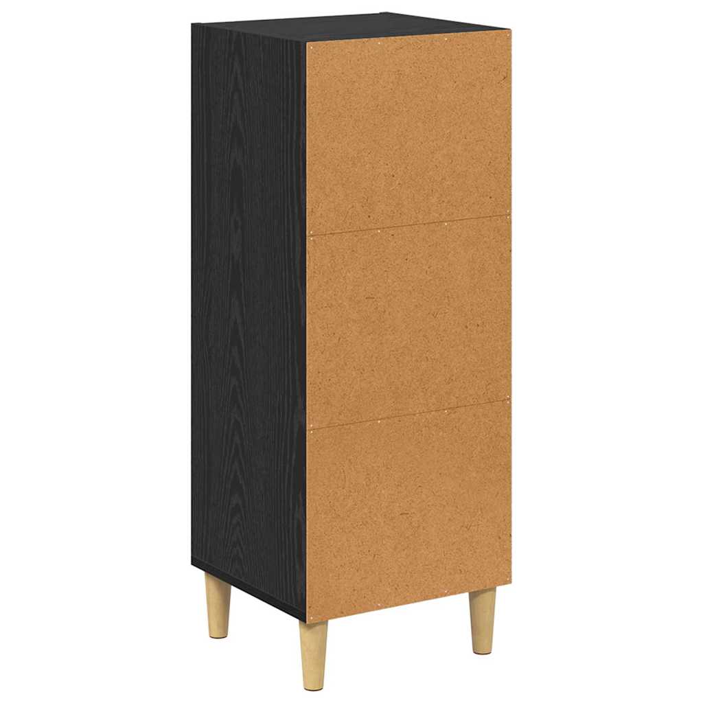 Bufet Stejar negru 32.5 x 34.5 x 90 cm Lemn compozit — imaginea 7