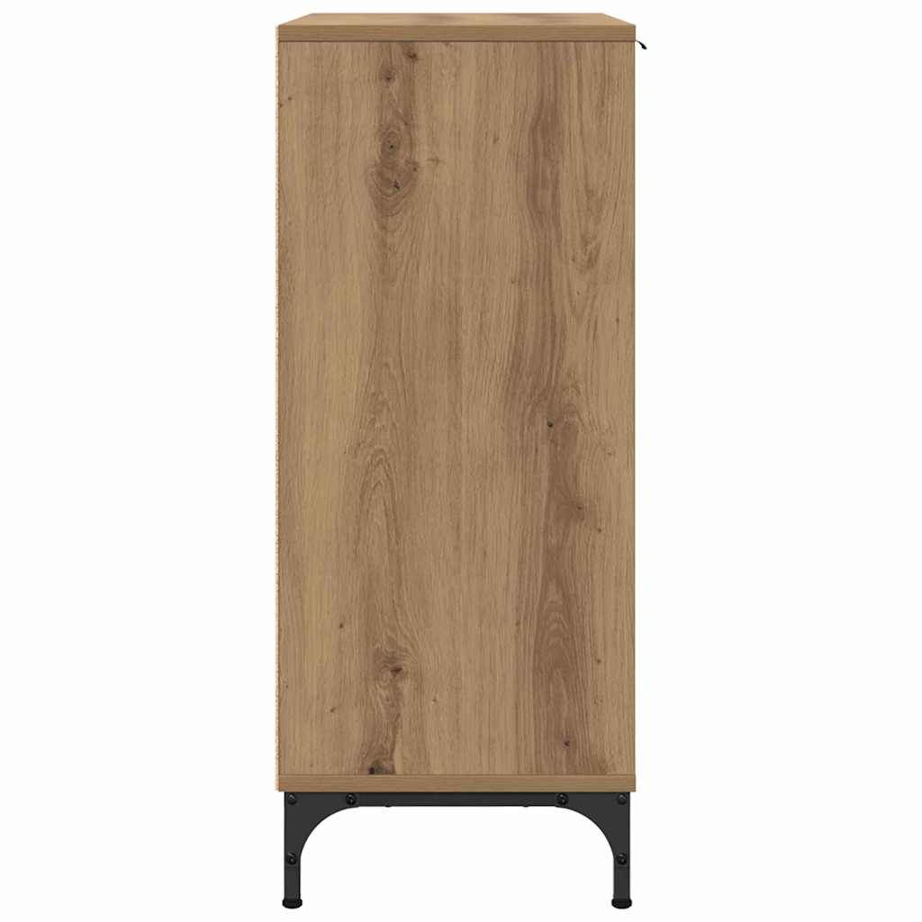 Bufet stejar artizanal 69.5 x 33 x 82 cm Lemn compozit — imaginea 8