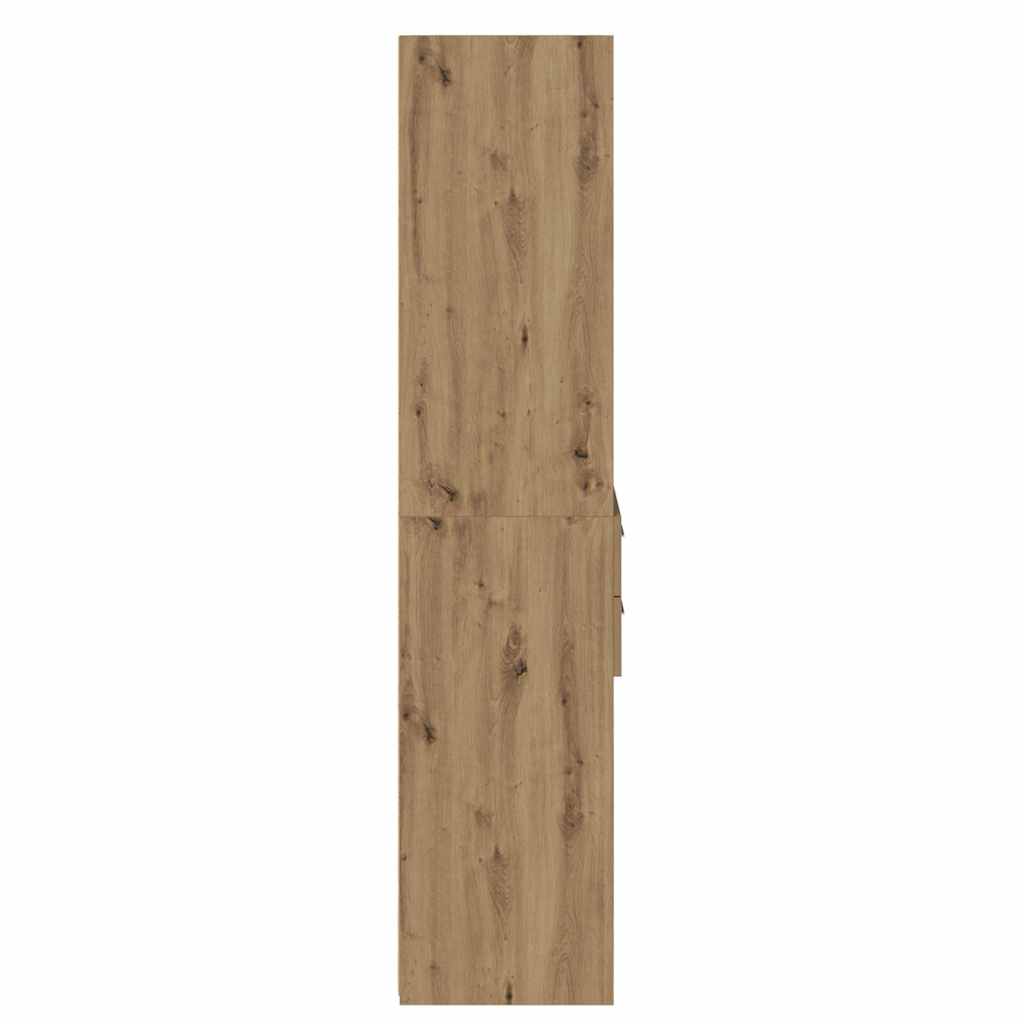 Bufet Stejar Artizanal 50 x 42,5 x 185 cm Lemn compozit — imaginea 8