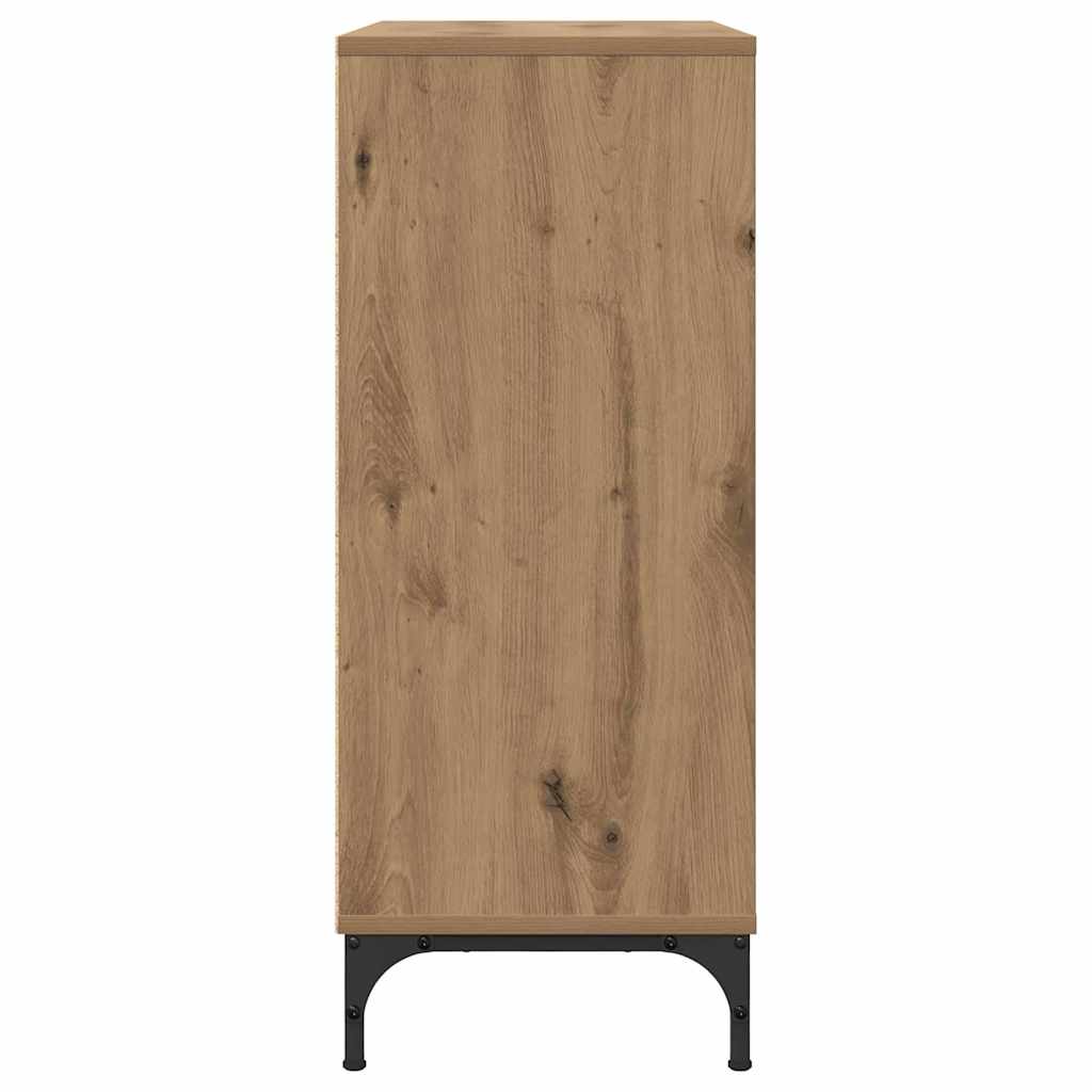 Bufet stejar artizanal 79.5 x 33 x 82 cm Lemn compozit — imaginea 8