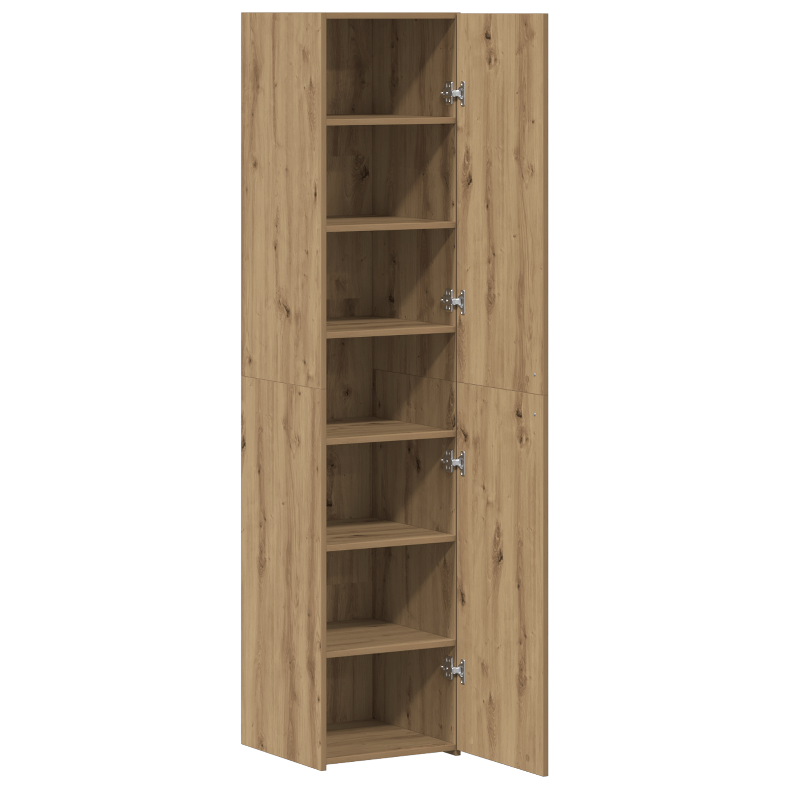Bufet Stejar 40x42.5x185 cm Lemn prelucrat — imaginea 5