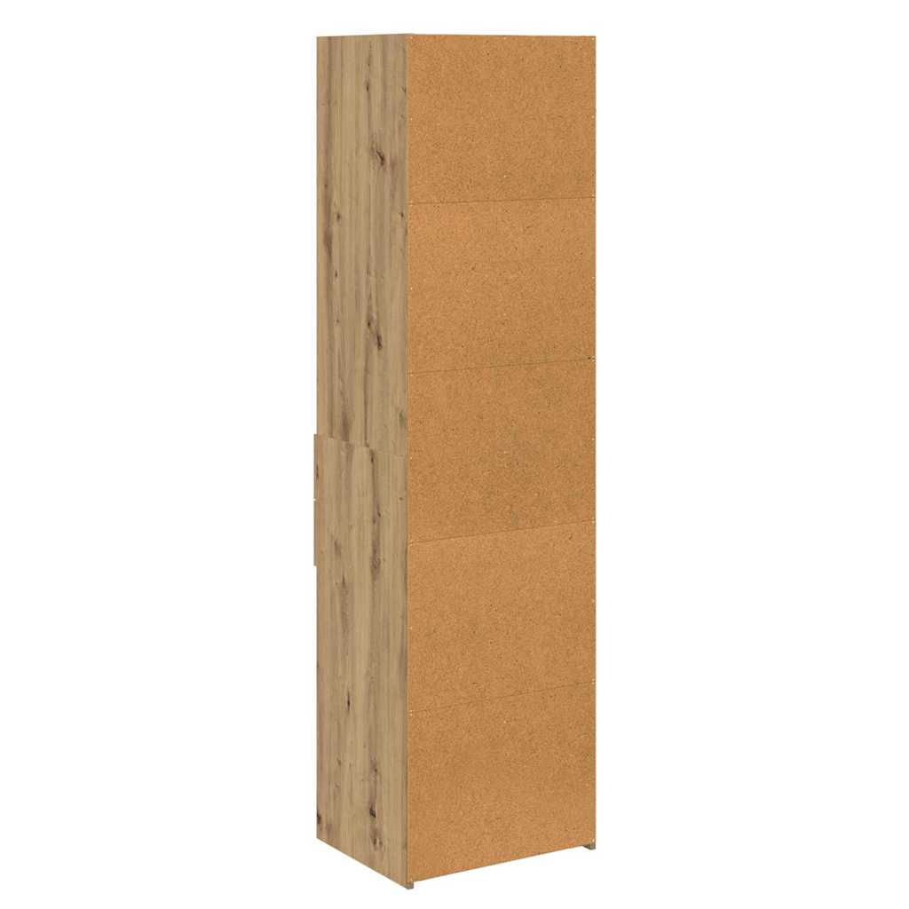 Bufet Stejar Artizanal 50 x 42,5 x 185 cm Lemn compozit — imaginea 9