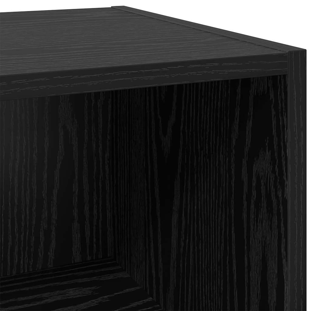 Bufet Stejar negru 32.5 x 34.5 x 90 cm Lemn compozit — imaginea 9