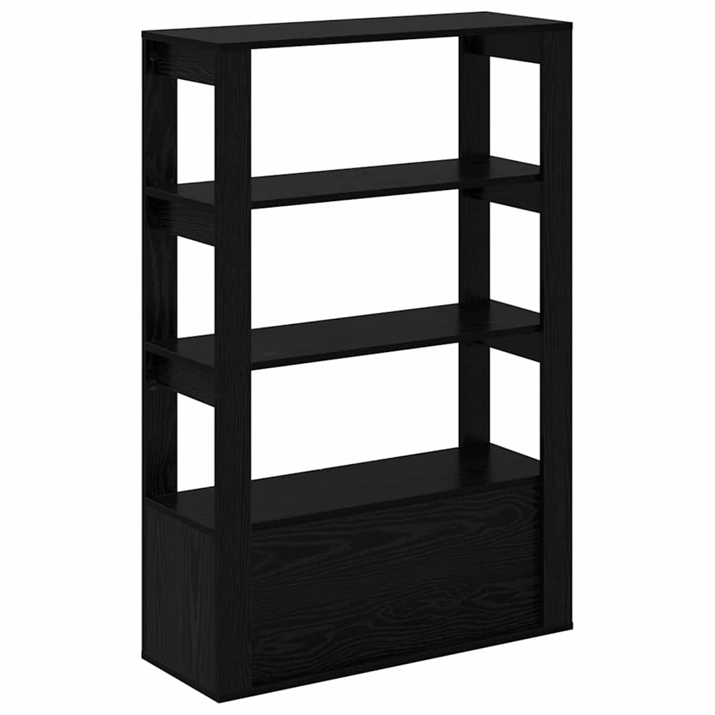 Bufet Stejar negru 30 x 80 x 119.5 cm Lemn compozit — imaginea 9