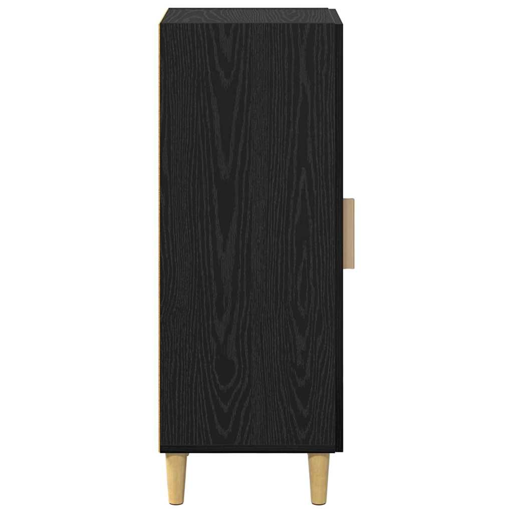 Bufet Stejar negru 34.5 x 34 x 90 cm Lemn compozit — imaginea 7