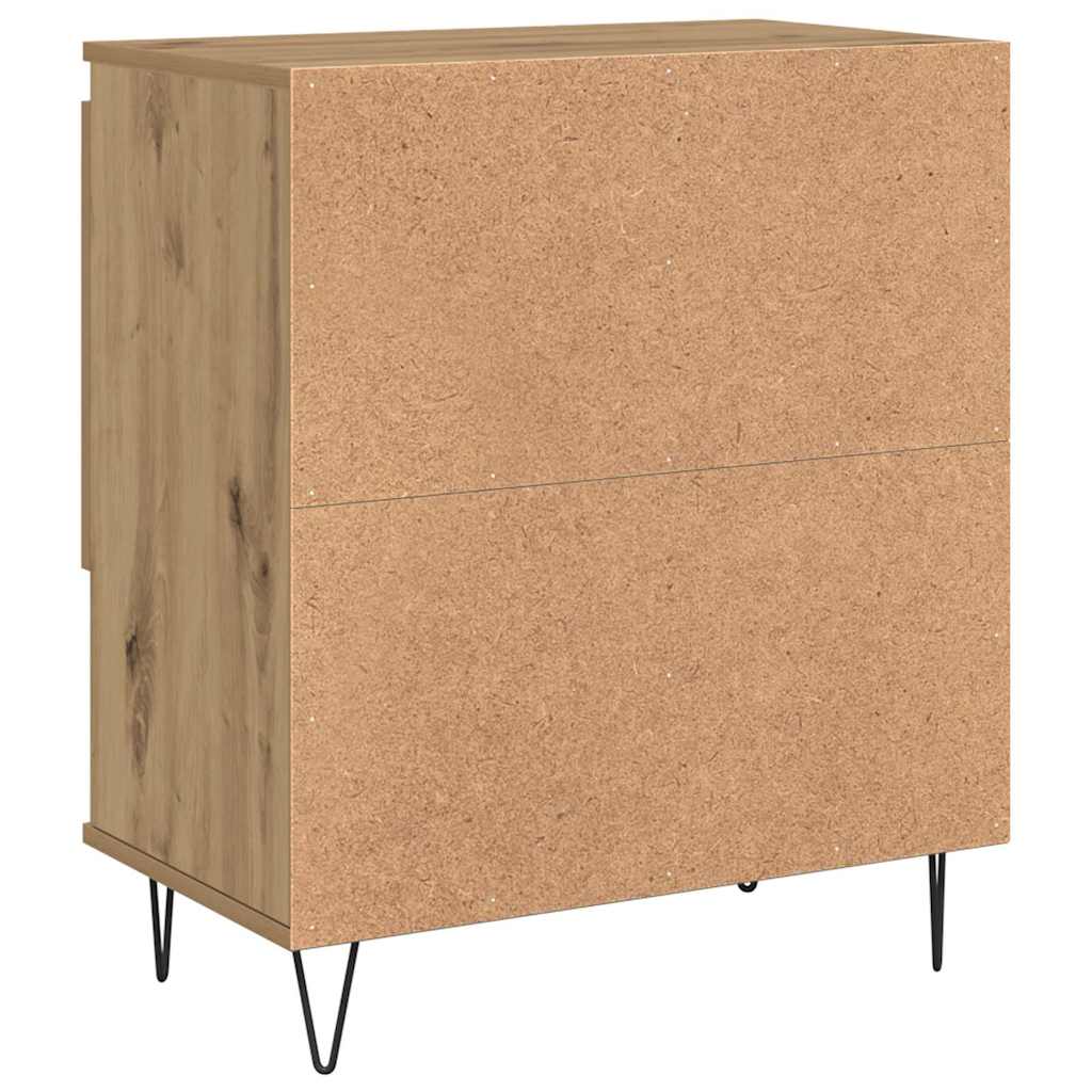 Bufet stejar artizanal 60 x 35 x 70 cm Lemn compozit — imaginea 8