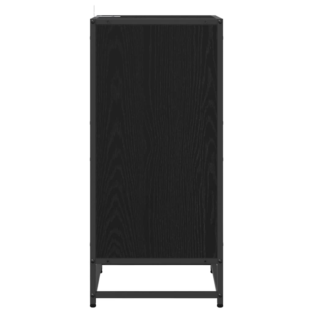 Bufet Stejar negru 35 x 35.5 x 76 cm Lemn compozit — imaginea 8