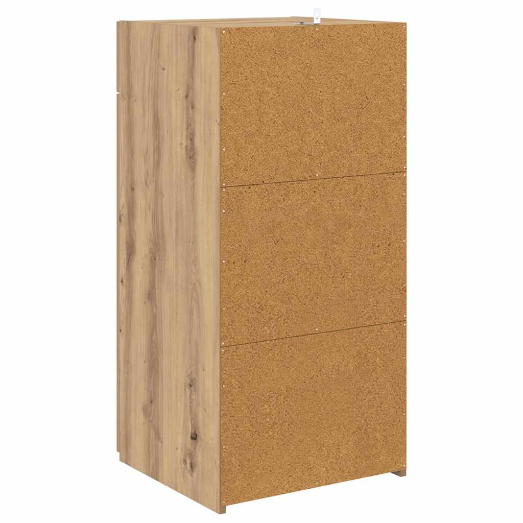Bufet stejar artizanal 42.5 x 40 x 93 cm Lemn compozit — imaginea 9