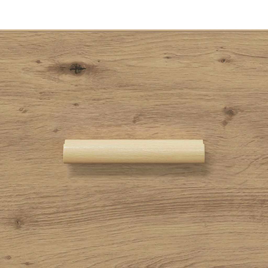 Bufet stejar artizanal 34.5 x 34 x 90 cm Lemn compozit — imaginea 10