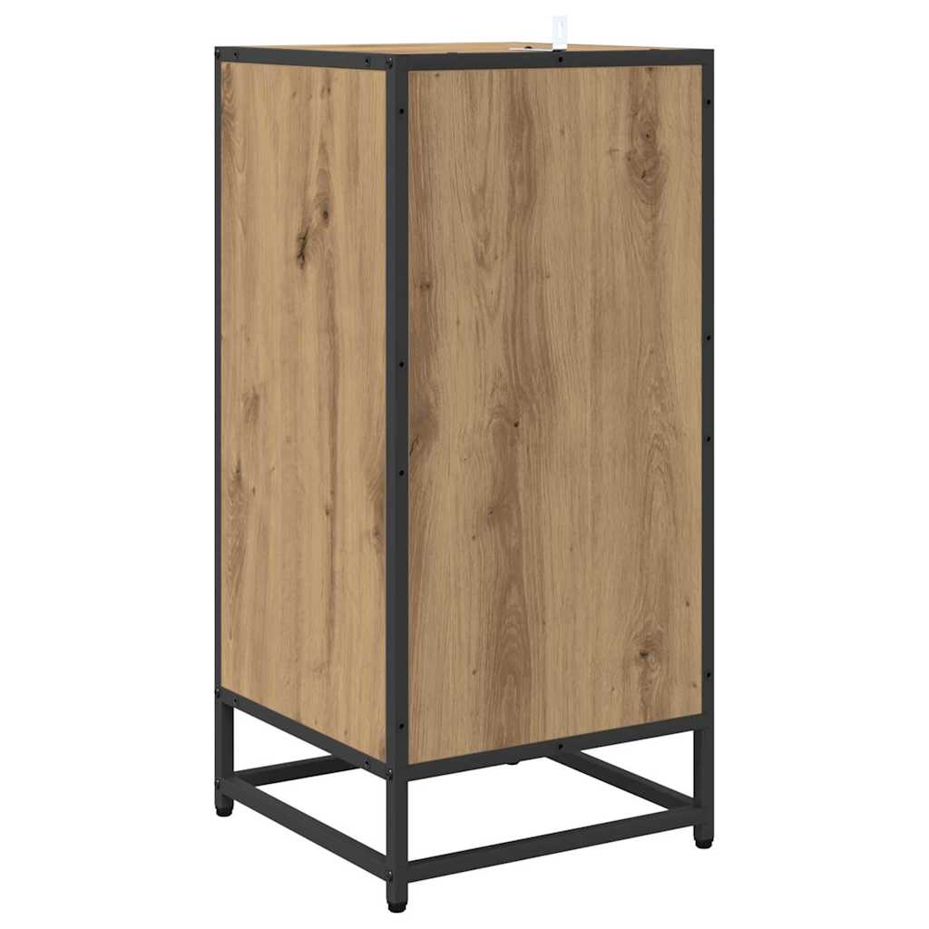Bufet stejar artizanal 35 x 35.5 x 76 cm Lemn compozit — imaginea 9
