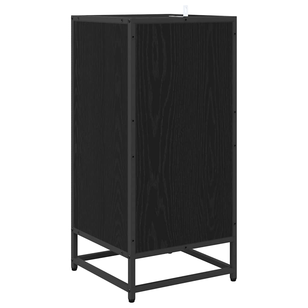 Bufet Stejar negru 35 x 35.5 x 76 cm Lemn compozit — imaginea 9