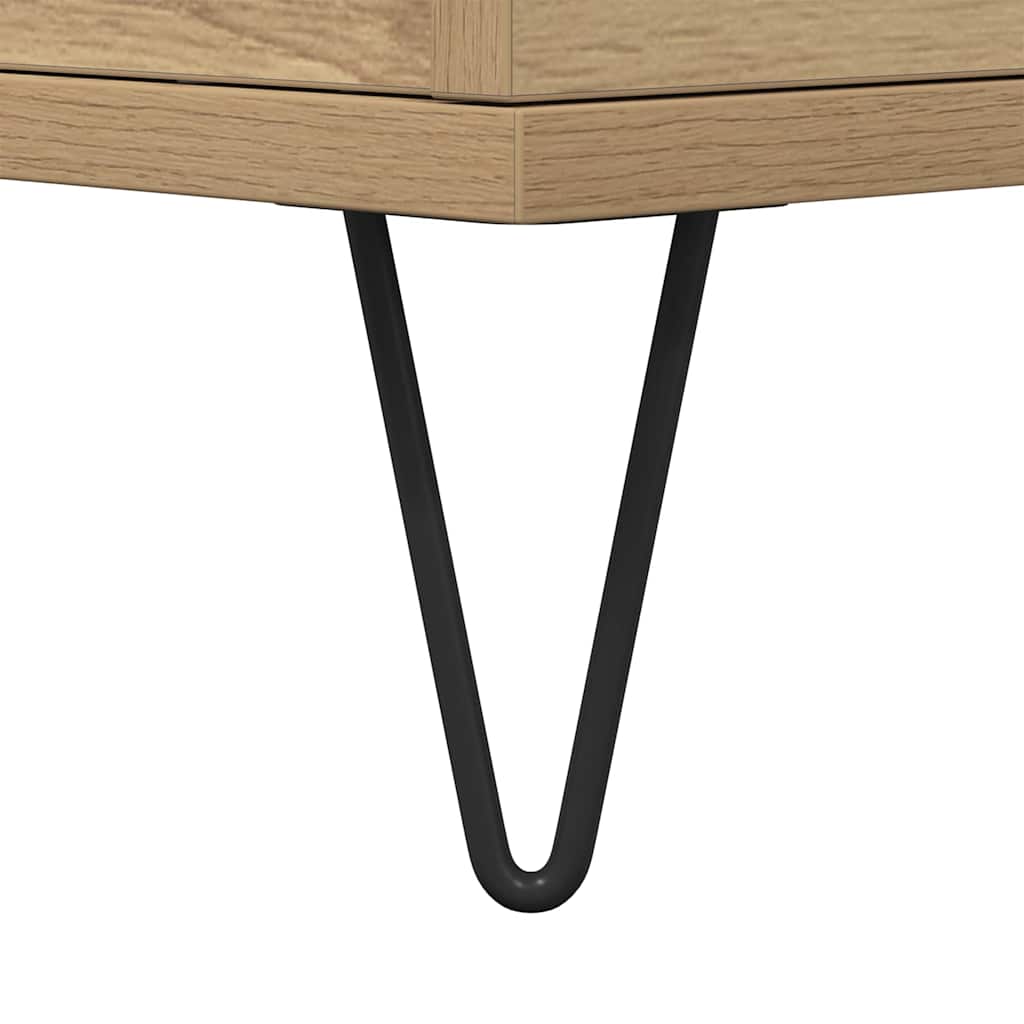 Bufet stejar artizanal 60 x 35 x 70 cm Lemn compozit — imaginea 10