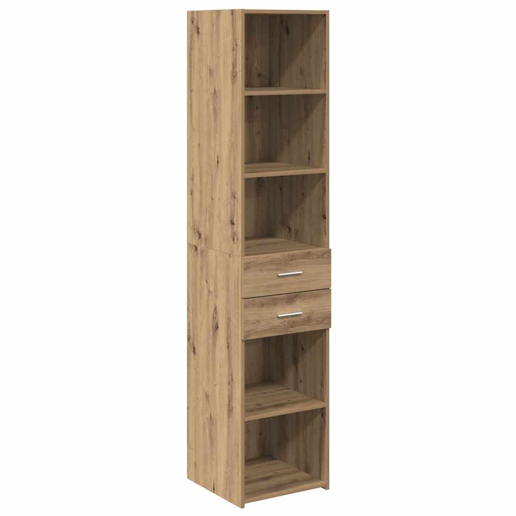 Bufet Stejar Artizanal 40 x 42,5 x 185 cm Lemn compozit