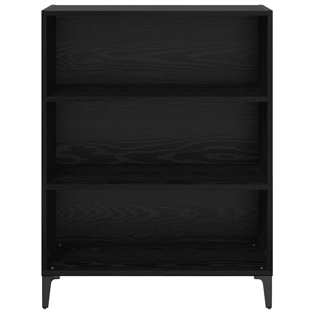Bufet Stejar negru 32.5 x 69.5 x 90 cm Lemn compozit — imaginea 5