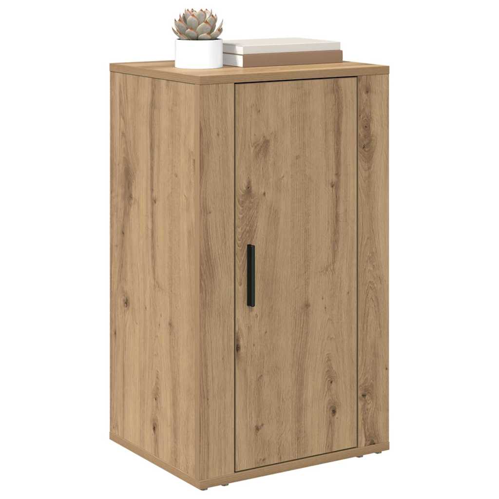 Bufet stejar artizanal 40 x 33 x 70 cm Lemn compozit — imaginea 3