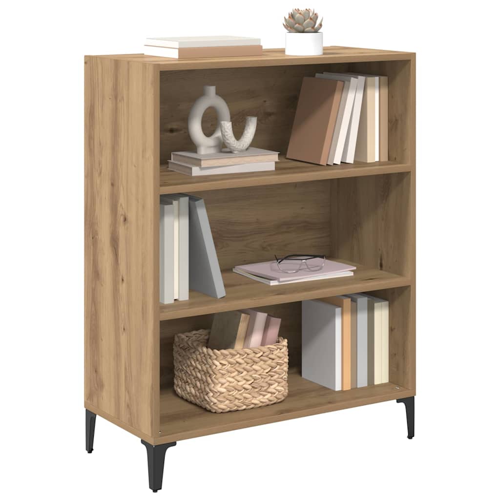 Bufet stejar artizanal 32.5 x 69.5 x 90 cm Lemn compozit — imaginea 3