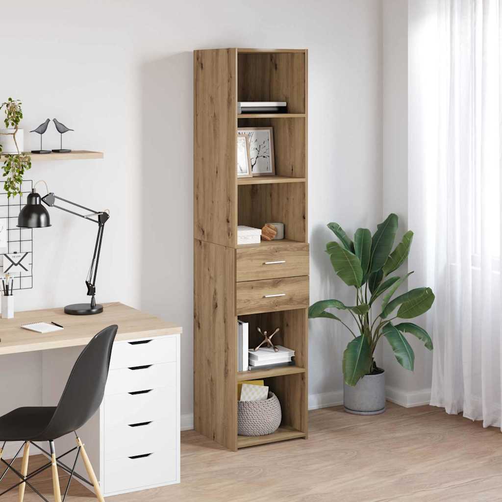 Bufet Stejar Artizanal 40 x 42,5 x 185 cm Lemn compozit — imaginea 5