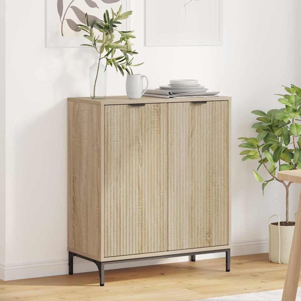 Bufet Stejar sonoma 69.5 x 33 x 82 cm Lemn compozit — imaginea 2