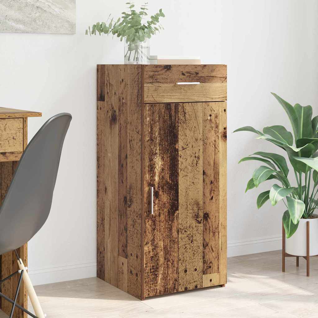 Bufet stejar artizanal 42.5 x 40 x 93 cm Lemn compozit — imaginea 2