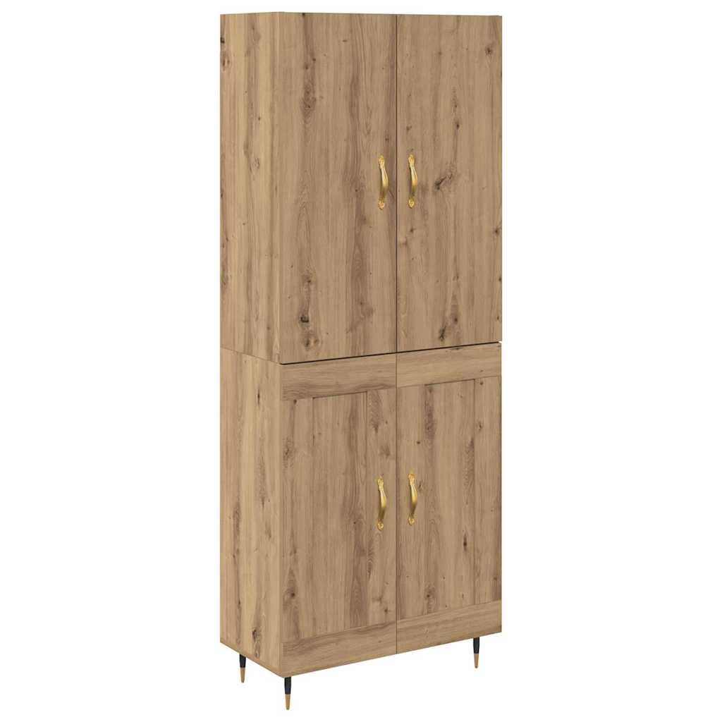 Bufet Stejar Artizanal 69,5 x 34 x 180 cm Lemn compozit