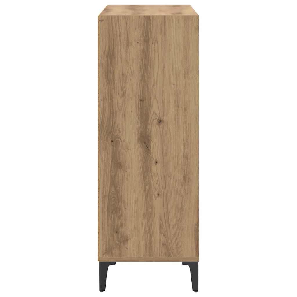 Bufet stejar artizanal 32.5 x 69.5 x 90 cm Lemn compozit — imaginea 6