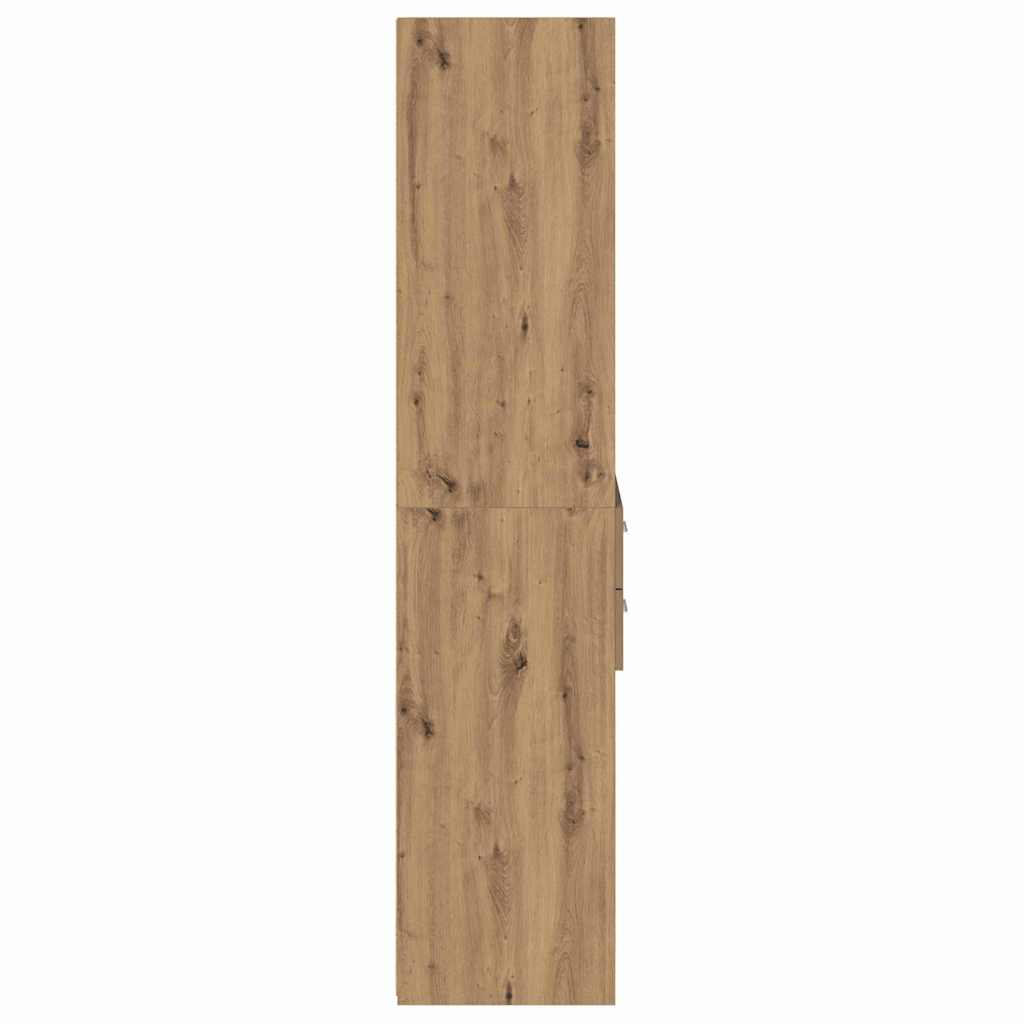 Bufet Stejar Artizanal 40 x 42,5 x 185 cm Lemn compozit — imaginea 8
