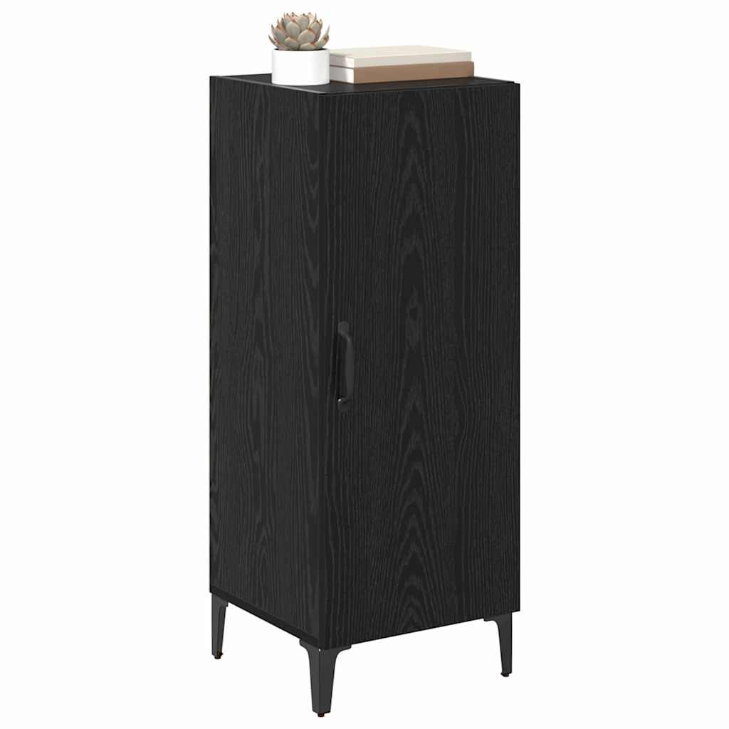 Bufet Stejar negru 34.5 x 34 x 90 cm Lemn compozit — imaginea 3