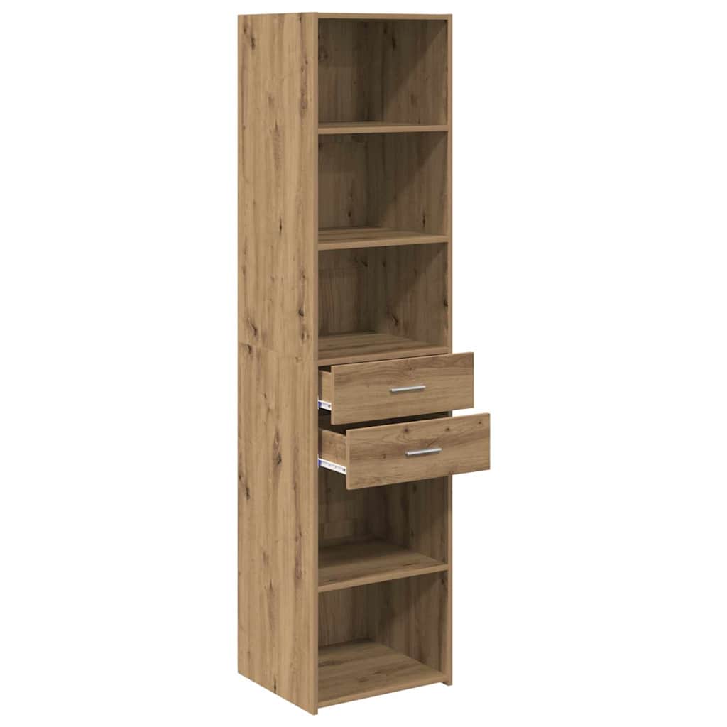 Bufet Stejar Artizanal 45 x 42,5 x 185 cm Lemn compozit — imaginea 6