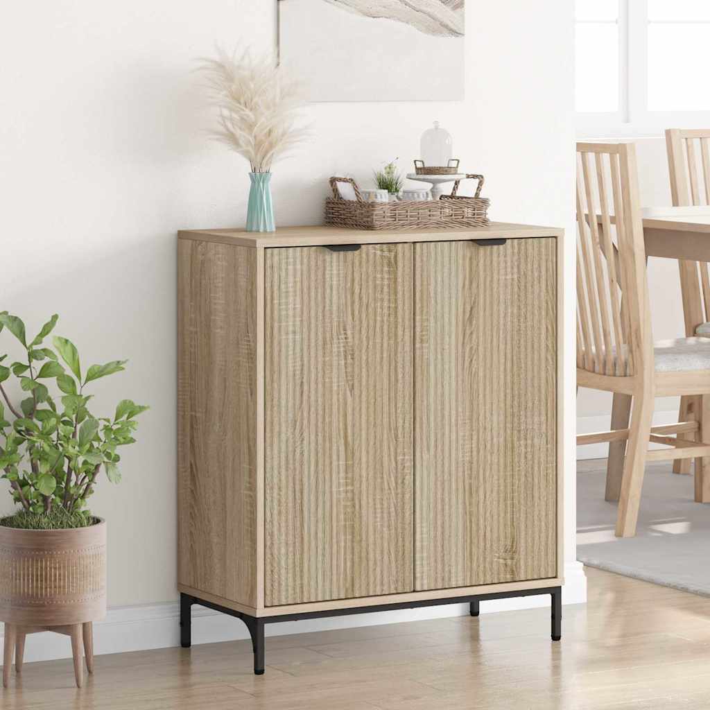Bufet Stejar sonoma 69.5 x 33 x 82 cm Lemn compozit — imaginea 5