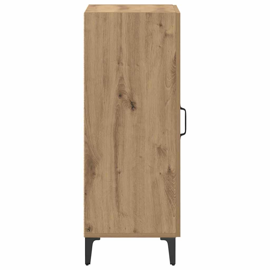 Bufet stejar artizanal 34.5 x 34 x 90 cm Lemn compozit — imaginea 7