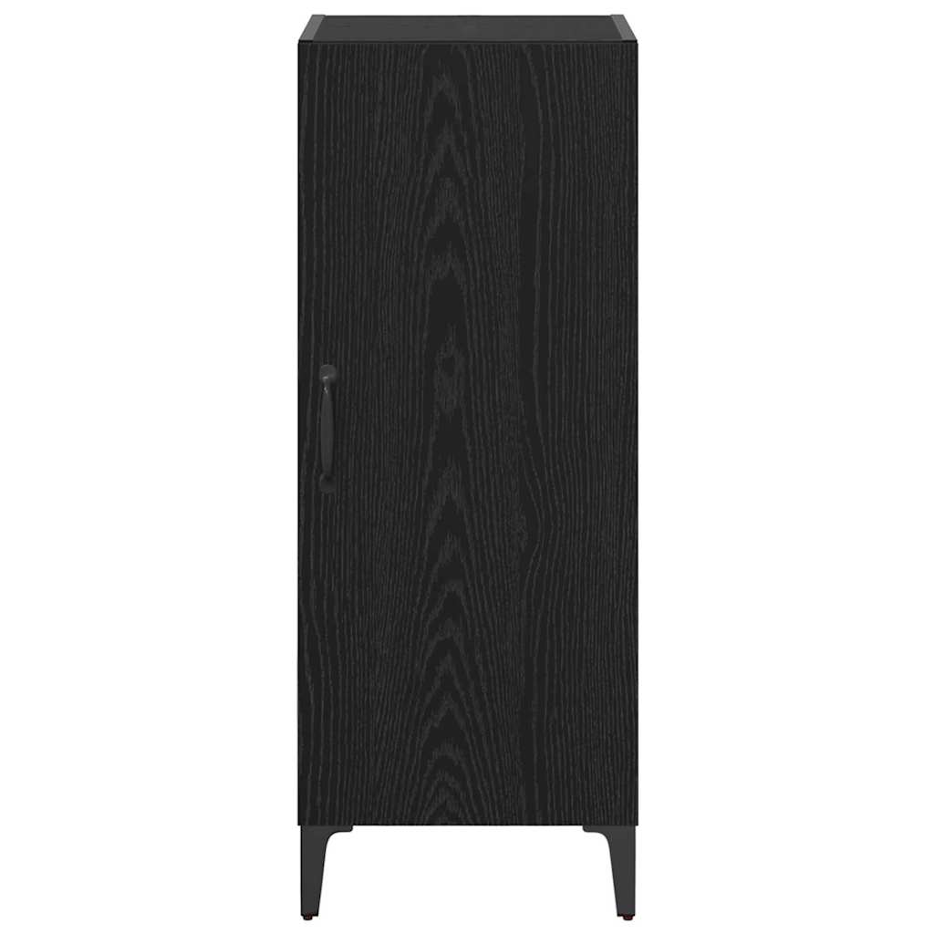 Bufet Stejar negru 34.5 x 34 x 90 cm Lemn compozit — imaginea 6