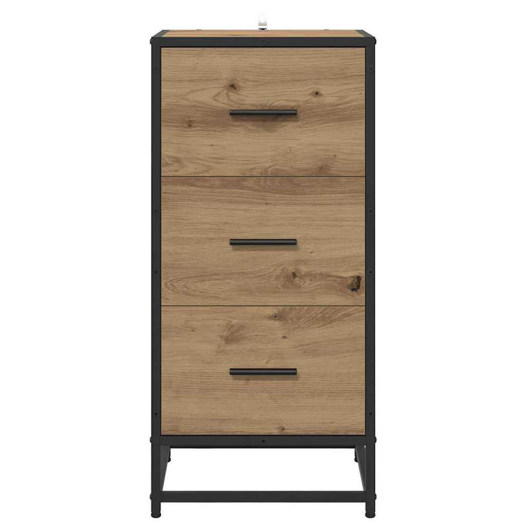 Bufet stejar artizanal 35.5 x 35 x 76 cm Lemn compozit — imaginea 6