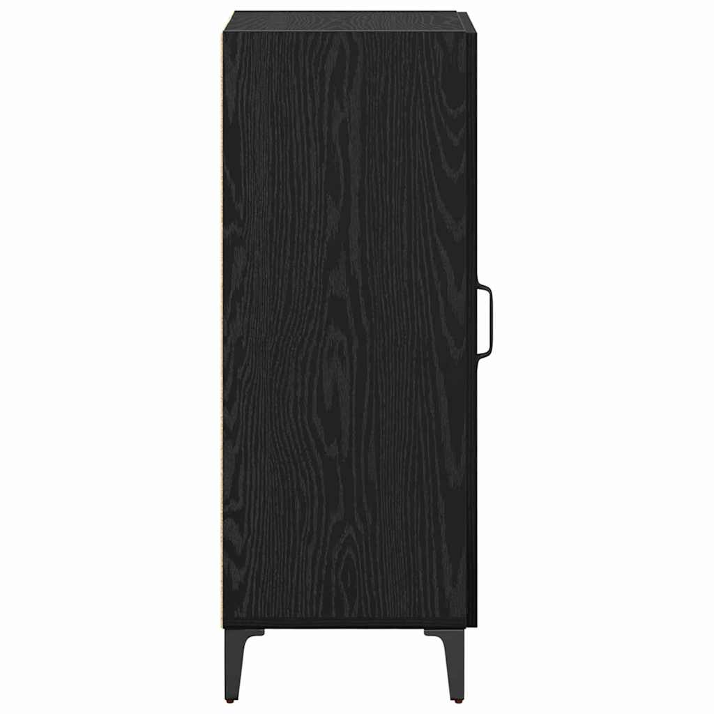 Bufet Stejar negru 34.5 x 34 x 90 cm Lemn compozit — imaginea 7