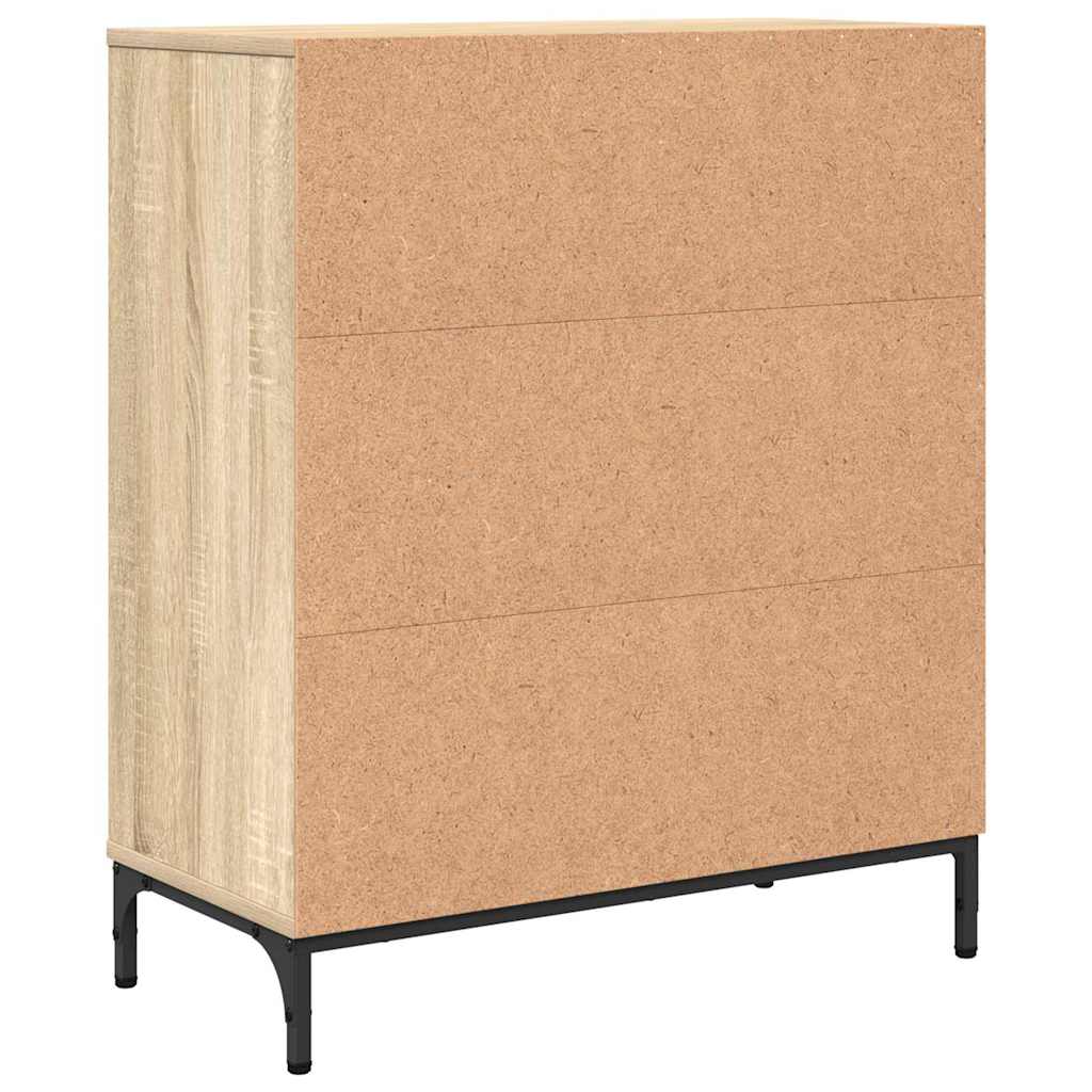 Bufet Stejar sonoma 69.5 x 33 x 82 cm Lemn compozit — imaginea 9