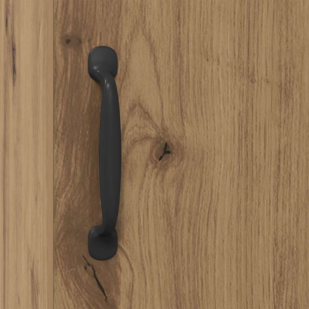 Bufet stejar artizanal 34.5 x 34 x 90 cm Lemn compozit — imaginea 10