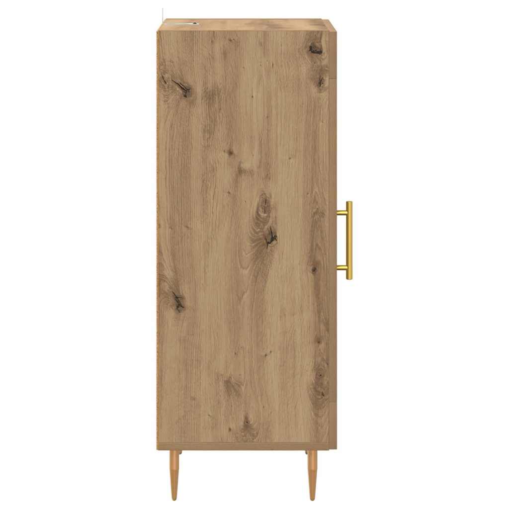 Bufet stejar artizanal 34 x 34.5 x 90 cm Lemn compozit — imaginea 8