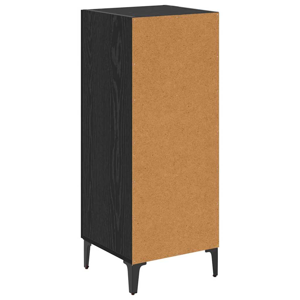 Bufet Stejar negru 34.5 x 34 x 90 cm Lemn compozit — imaginea 8