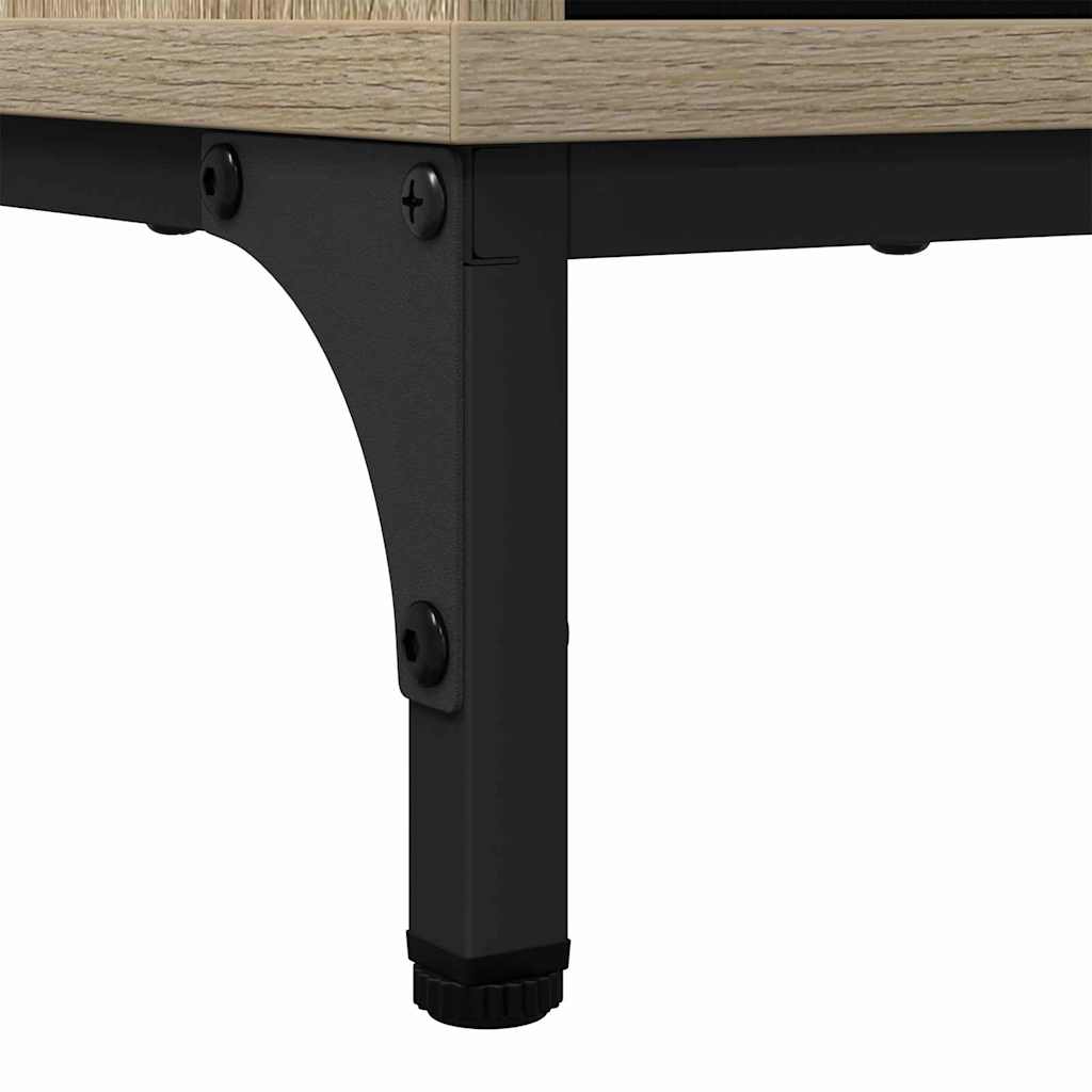 Bufet Stejar sonoma 69.5 x 33 x 82 cm Lemn compozit — imaginea 11