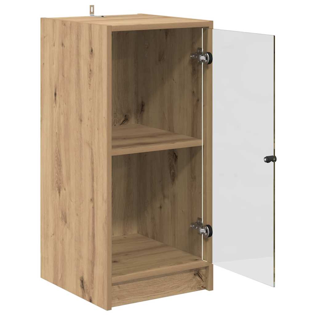 Bufet stejar artizanal 35 x 37 x 76 cm Lemn compozit — imaginea 6