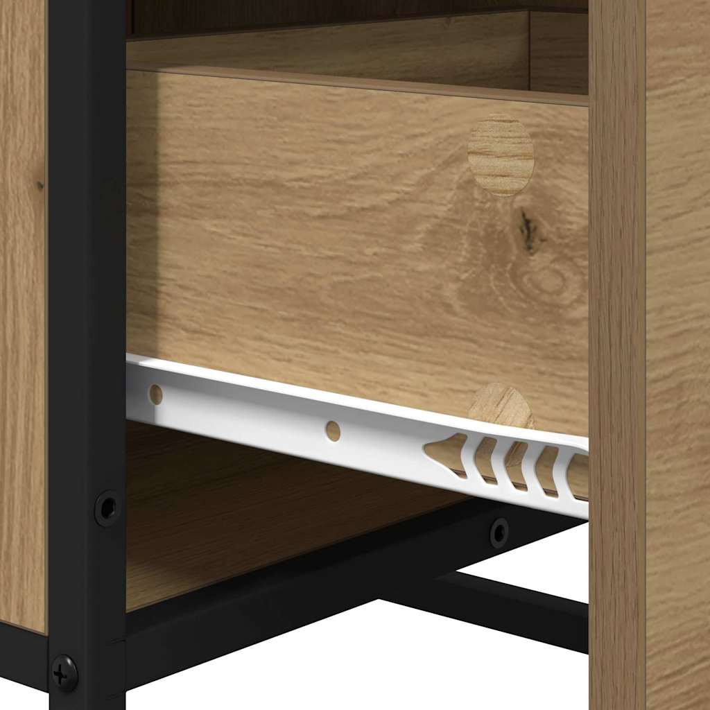 Bufet stejar artizanal 35.5 x 35 x 76 cm Lemn compozit — imaginea 9