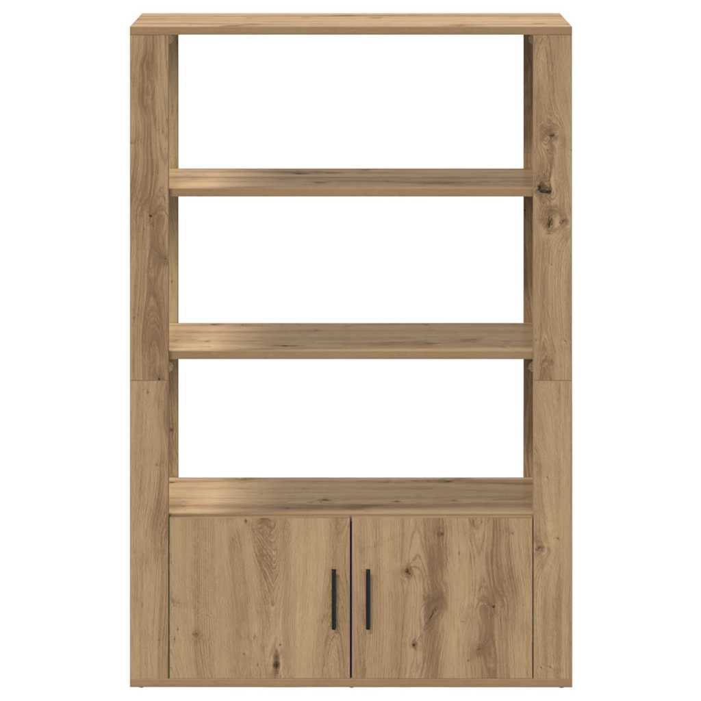 Bufet stejar artizanal 30 x 80 x 119.5 cm Lemn compozit — imaginea 7