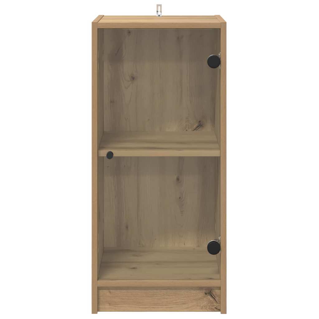 Bufet stejar artizanal 35 x 37 x 76 cm Lemn compozit — imaginea 7
