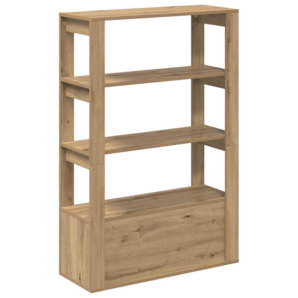 Bufet stejar artizanal 30 x 80 x 119.5 cm Lemn compozit — imaginea 9