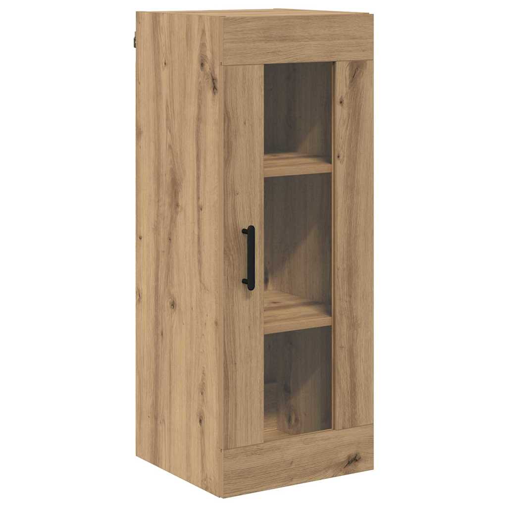Bufet Stejar Artizanal 34,5 x 34 x 180 cm Lemn compozit — imaginea 7